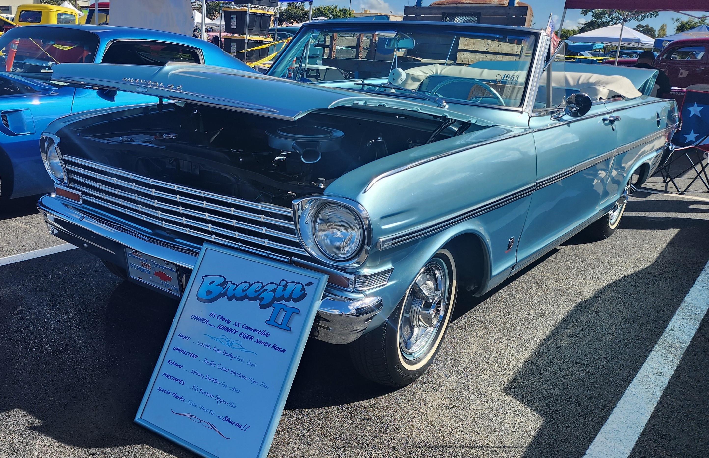7. Convertible Johnny Eger 1963 Chevy Nova